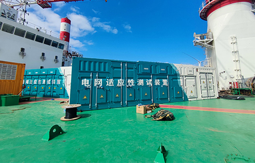 浙江汕尾某海上风电场并网性能测试